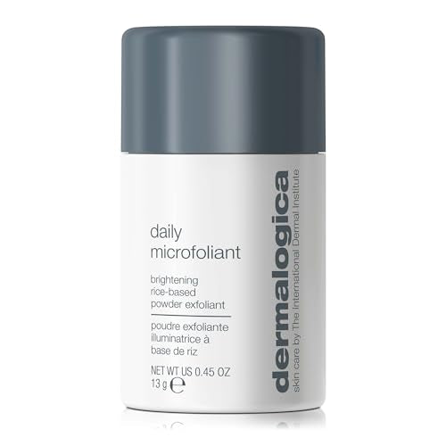 Dermalogica Daily Microfoliant, Face Exfoliator Scrub Powder with Salicylic Acid and Papaya Enzyme, Achieve Brighter, Smoother Skin Daily