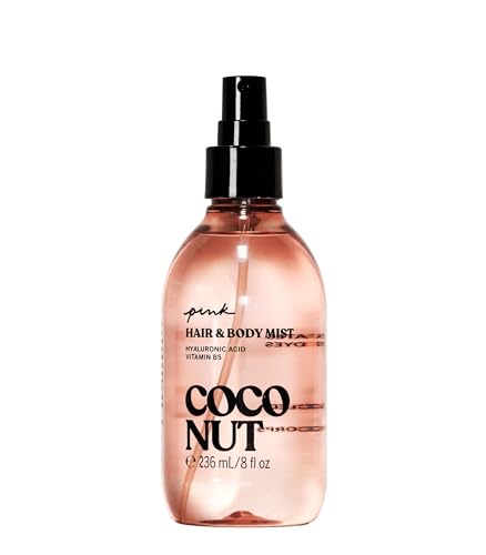 Victoria's Secret PINK Coconut Hair & Body Mist, Perfume Spray for Women (8 oz)