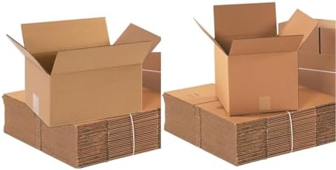AVIDITI 12 x 8 x 6 Corrugated Cardboard Boxes & Shipping Boxes Small 12"L x 12"W x 12"H