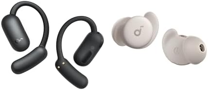 Soundcore AeroFit 2 by Anker Open-Ear Headphones with Sleep A20, Adjustable Ear Hooks, Snug Fit, Rich Bass, Hi-Res Wireless Audio, 42H Playtime, Bluetooth 5.4, App Control, IP55, AI Clear Calls