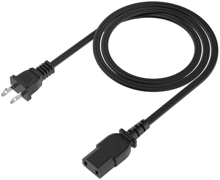 Pot Power Cord Compatible with 6 Quart Crock-Pot Express Multi Cooker SCCPPC600-V1, for Instant Pot, Rice Cooker Crock Pot Power Cord