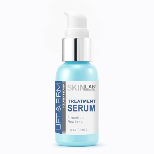 Lift and Firm TREATMENT SERUM - Boosting Ingredients like Hydrolyzed Collagen & Elastin, Vitamin C and Vitamin E to Moisturizer soften and soothe fine lines and wrinkles 1 Oz.