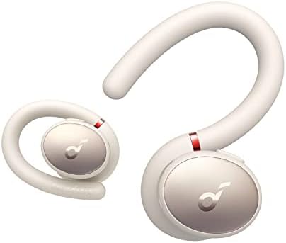 Soundcore Sport X10 True Wireless Bluetooth 5.2 Workout Headphones, Rotatable Ear Hooks, Deep Bass, IPX7 Waterproof, Sweatproof, 32H Play, Sport Earbuds, Gym, Running (Renewed)