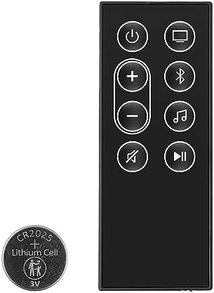 New 843299-1100 Remote Control for Bose Smart Soundbar 300 only, Replacement Remote Control for Bose Smart Soundbar 300 Model 432552 with Battery