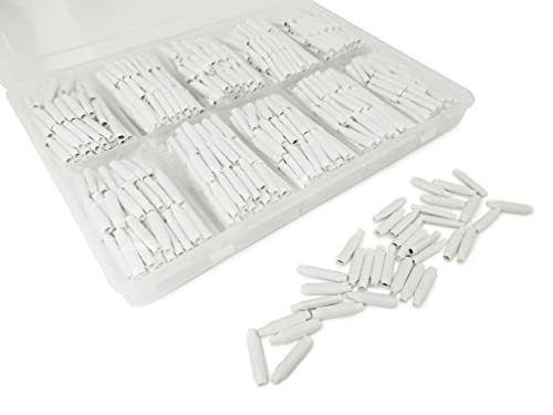 Low Voltage B Connectors Wire Splices Electrical Wire Crimp Bean Type Cable Connector for Telecom Phone Security Alarm Lighting Security Systems (Without Gel 1000 pcs)