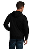 Fruit of the Loom Men's Eversoft Fleece Sweatshirts & Hoodies, Full Zip-Black, Large