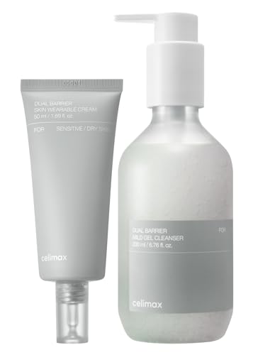 celimax Dual Barrier Skin Wearable Cream 50ml + Dual Barrier Mild Gel Cleanser 200ml Bundle