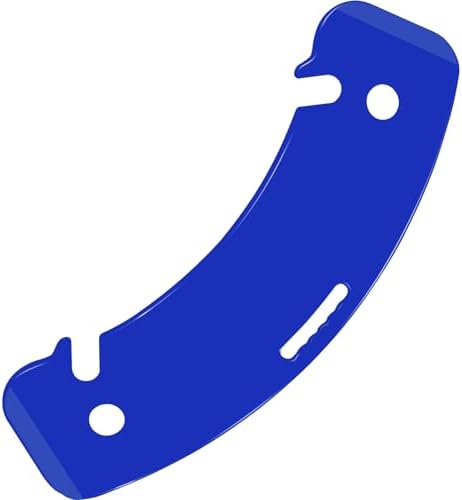 Curved Transfer Board Wheelchair Accessories for Transferring to Wheelchair ，Chair, Bed, Toilet, Car for Patient, Elderly, Disabled, 31.1 * 9.84 * 0.46" 3.64 lbs ABS Transfer Devices (Blue)