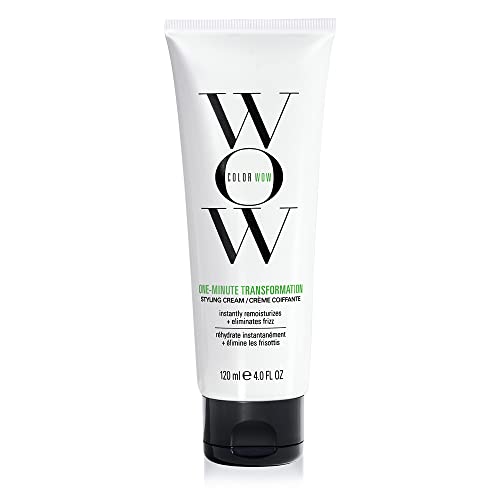 COLOR WOW One Minute Transformation Styling Cream - Instant Frizz Fix with Nourishing Avocado Oil