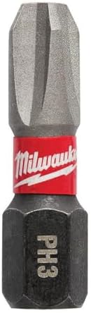 Milwaukee 48-32-4113 Shockwave Insert Bit Phillips #3 (25 Pack)