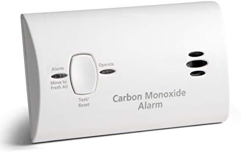 Kidde Carbon Monoxide Detector, Battery Powered CO Alarm with LEDs, Test-Reset Button, Low Battery Indicator, Portable