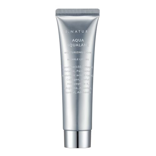 AQUA SQUALANE MOISTURIZING CREAM 60ml | Moisturizing, Daily, Soothing, Hydrating, Nourishing, Removing Pore & Sebum | 2.03Fl Oz