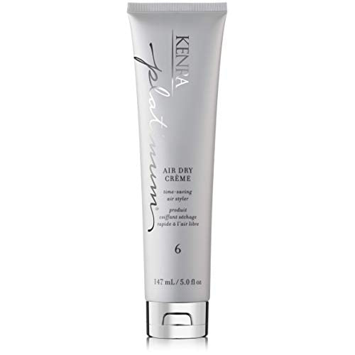 Kenra Platinum Air Dry Crème 6 | Time-Saving Air Styler | Enhances Natural Body | Tames Frizz With Delicate Hold | Natural, Product Free Finish | All Hair Types