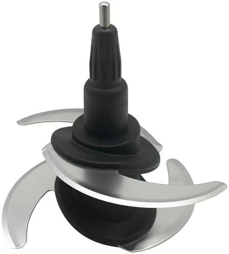 4 Blade Ninja Blender Blade Replacement Parts Compatible with 64oz(8Cup)72oz(9Cup) Food Processor Bowl Ninja Blades Auto iQ Chopping Blade 319KKU770 for Pitcher BL681A BL682 BL770AMZ and More