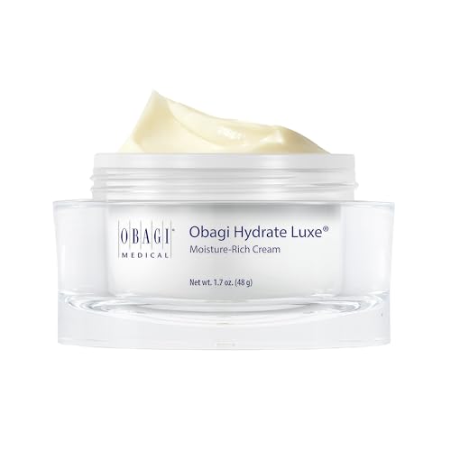 Obagi Hydrate Luxe Ultra-Rich Moisturizer – Non-Comedogenic with Tara Seed Extract and Biomimetic Peptides – Night Face Cream for Dry, Sensitive, or Aging Skin