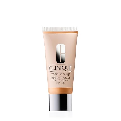 Clinique Moisture Surge Sheertint Hydrator Hydrating Tinted Moisturizer Broad Spectrum SPF 25 With Hyaluronic Acid + Aloe Water For All Skin Types | Sheer Coverage, Natural Finish