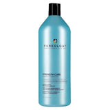 Pureology Strength Cure Shampoo for Damaged & Color-Treated Hair, 33.8 Fl Oz