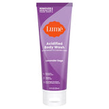 Lume Acidified Body Wash - 24 Hour Odor Control - Removes Odor Better than Soap - Moisturizing Formula - Formulated Without SLS or Parabens - OB/GYN Developed - 8.5 ounce (Lavender Sage)