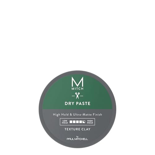MVRCK by Paul Mitchell Dry Paste for Men, Medium Hold, Matte Finish, For All Hair Types, 3 oz.