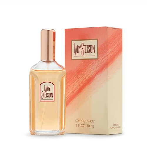 Stetson Lady Stetson by Scent Beauty - Perfume for Women - Feminine, Fierce, Woody, and Heady Scent with Fragrance Notes of Peach, Rose, and Sandalwood - 1.0 Fl Oz