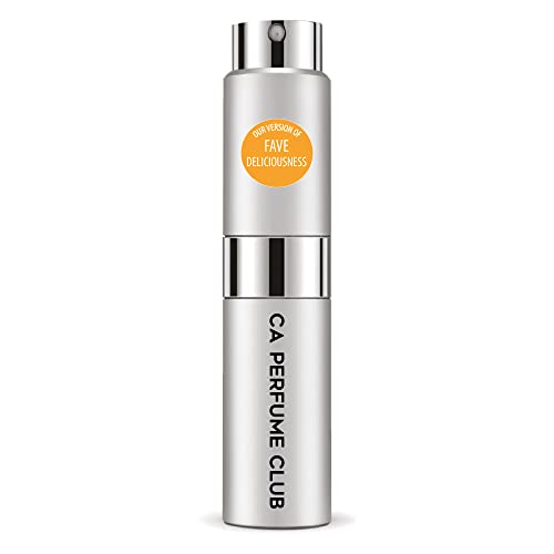 CA Perfume Impression of Christian D. Fave Deliciousness For Women & Men Replica Version Fragrance Dupes Concentrated Long Lasting Eau de Parfum Spray Refillable Atomizer Bottle 0.27 Fl Oz/8ml-X1