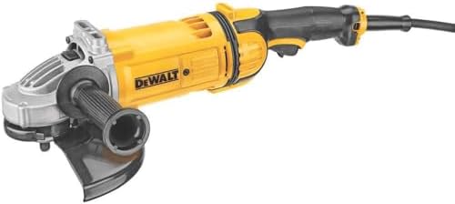 DEWALT Angle Grinder, 9-Inch, 4.7-HP, 6,500 RPM, With Dust Ejection System, Corded (DWE4559N)