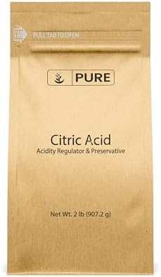 PURE ORIGINAL INGREDIENTS Citric Acid Powder (2 lb) Eco-Friendly Packaging, Natural, Food Safe