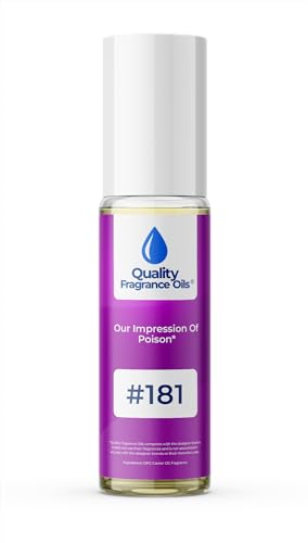 Quality Fragrance Oils' Impression #181, Inspired by Pois. for Women (10ml Roll On)