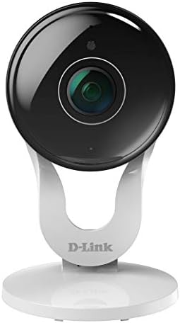 D-Link 1080p Wi-Fi Indoor Security Camera, Full HD 137-degree Wide Angle Wi-Fi Camera, Cloud Recording, Two-way Audio, Motion Detection, Night Vision, Compatible with Alexa (DCS-8300LH) (Renewed)