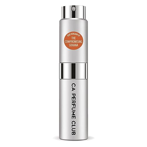 CA Perfume Impression of The Compromising Sohana For Men Replica Version Fragrance Dupes Concentrated Long Lasting Eau de Parfum Spray Refillable Atomizer Bottle 0.27 Fl Oz/8ml-X1