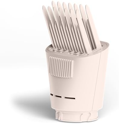 Shark XSKHD3WTCA SpeedStyle Lift & Stretch Wide-Tooth Comb, Blow Dryer Comb Attachment for Shark SpeedStyle, Styling Tool, for Curly & Coily Hair, Stone