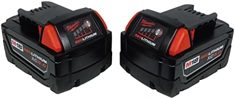 Milwaukee 48-11-1850 2 Pack M18 18V Lithium-Ion Battery 48-11-1852