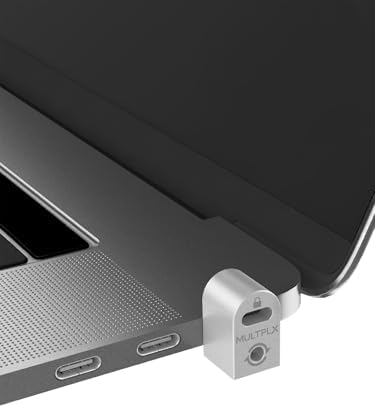 Anchor Adapter for Laptop Security Lock Cable | Adds A Lock Slot to Any Laptop, Tablet and Notebook | Use with Standard T-Bar Locks from Kensington | Premium Slim Design