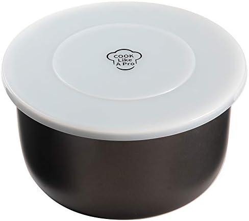 Goldlion Silicone Lid Inner Pot Cover Accessories Compatible with Ninja Foodi Pressure Cooker and Air Fryer 5 Quart 6.5 Quart and 8 Quart, Clear