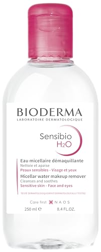 Bioderma - Sensibio - H2O Micellar Water - Makeup Remover Cleanser - Face Cleanser for Sensitive Skin