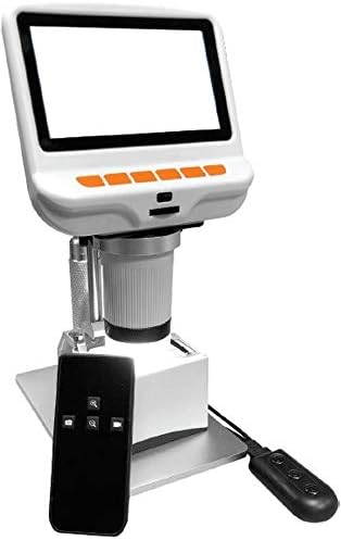 HamiltonBuhl SCT-PRO ScoutPro Microscope with a 4" Built-in Monitor, Optical Up to 600x, Digital Up to 5X, HD (1280x720) or FHD (1920x1280) Resolution, Image Quality in Six Options 1M/2M/3M/5M/8M/12M