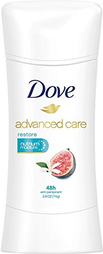 Dove Advanced Care Antiperspirant, Restore 2.60 oz (Pack of 4)