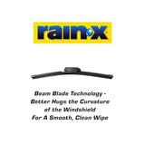 Rain-X 5079281-2 Latitude 2-In-1 Wiper Blades, 26 Inch Windshield Wipers (Pack Of 1), Automotive Replacement Windshield Wiper Blades With Patented Rain-X Water Repellency Formula