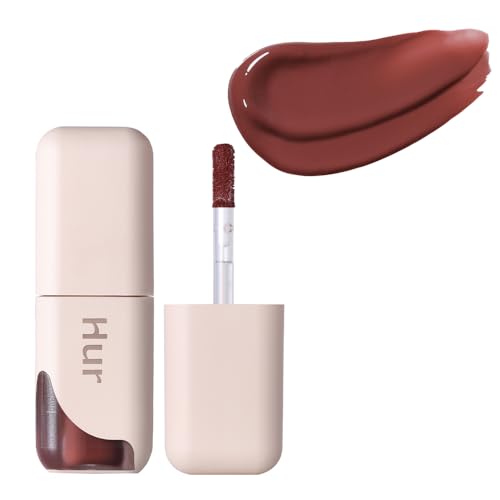 Glowy Ampoule Tint, Water-based Glowy Lip Stain (Brown Red)