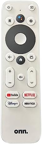 100026240 Voice Remote Control Compatibe with ONN Android TV 4K UHD Stick, ONN Google TV 4K Streaming Box, MECOOL MK2 Smart TV Box and MECOOL TV Streaming Stick
