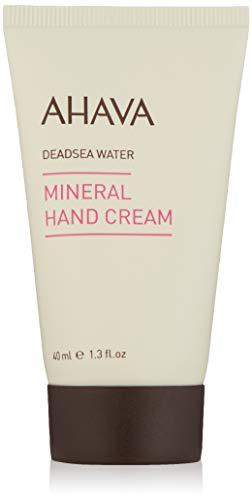 AHAVA Dead Sea Water Mineral Hand Cream - Hand Moisturizer For Dry Cracked Hands, Light & Fast Absorbing, Enriched with Exclusive blend Osmoter, Smoothing Witch Hazel & Soothing Allantoin