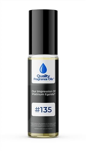 Quality Fragrance Oils' Impression #135, Inspired by Platinum Egoiste for Men (10ml Roll On)