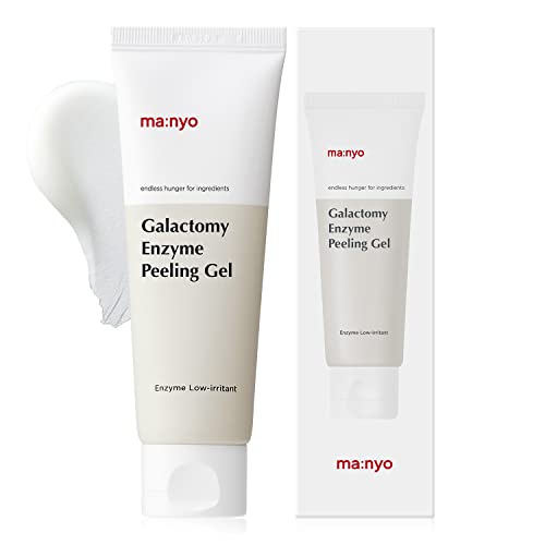 ma:nyo Galactomy Enzyme Peeling Gel | Gentle Exfoliator for Smooth & Radiant Skin | Removes Dead Skin & Impurities | Suitable for All Skin Types,Korean Skincare | 2.5fl oz (75ml)