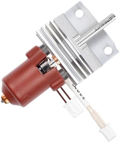 Creality K1 Series Hotend Kit with Heat Sink, Integrated Sprinkler Head Kit Quick Swap Nozzle 60W Faster Heating 300°C High Temperature Resistant High Flow Ceramic Heating Block Kit for K1/K1 Max/K1C