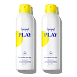 Supergoop! PLAY SPF 50 Antioxidant Body Mist w/Vitamin C, 6 fl oz - 2 Pack - Broad Spectrum Sunscreen Spray - Clean Ingredients for Sensitive Skin - Great for Active Days