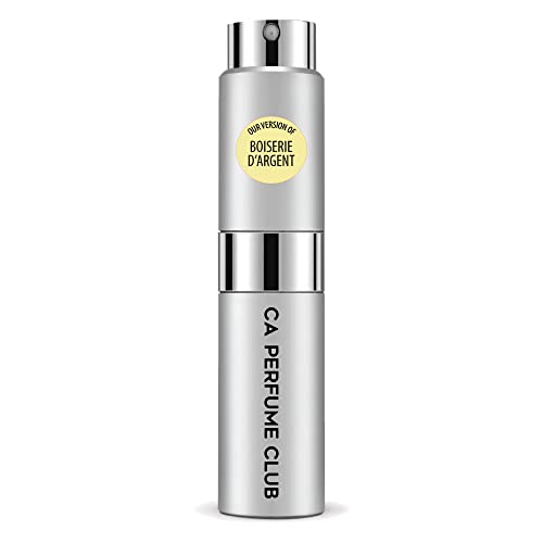 CA Perfume Club Impression of Christian D Boiserie D'argent For Women & Men Replica Version Fragrance Dupes Concentrated Long Lasting Eau de Parfum Spray Refillable Atomizer Bottle 0.27 Fl Oz-X1