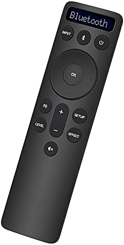 Backlit Display Bluetooth Remote Replacement for Vizio 5.1 2.1 Home Theater Soundbar Sound Bar Speaker System Replacement Control V21d-J8 V21x-J8 V21-H8 V51x-J6 V51-H6 M21d-H8R M51ax-J6