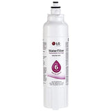 LG LT800P- 6 Month / 200 Gallon Capacity Replacement Refrigerator Water Filter (NSF42 and NSF53) ADQ73613401, ADQ73613408, or ADQ75795104 , White