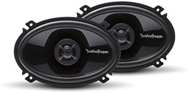 Rockford Fosgate P1462 Punch 4"x 6" 2-Way Coaxial Full Range Speakers - Black (Pair)