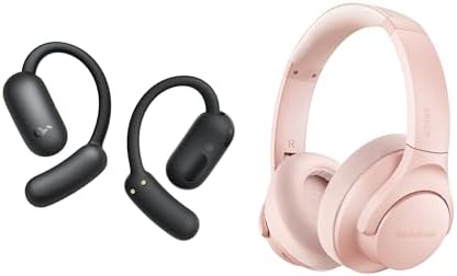 Soundcore AeroFit 2 by Anker Open-Ear Headphones with Life Q20, Adjustable Ear Hooks, Snug Fit, Rich Bass, Hi-Res Wireless Audio, 42H Playtime, Bluetooth 5.4, App Control, IP55, AI Clear Calls